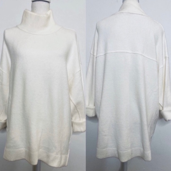 Free People Afterglow Mock Neck Sweater - Picture 5 of 7